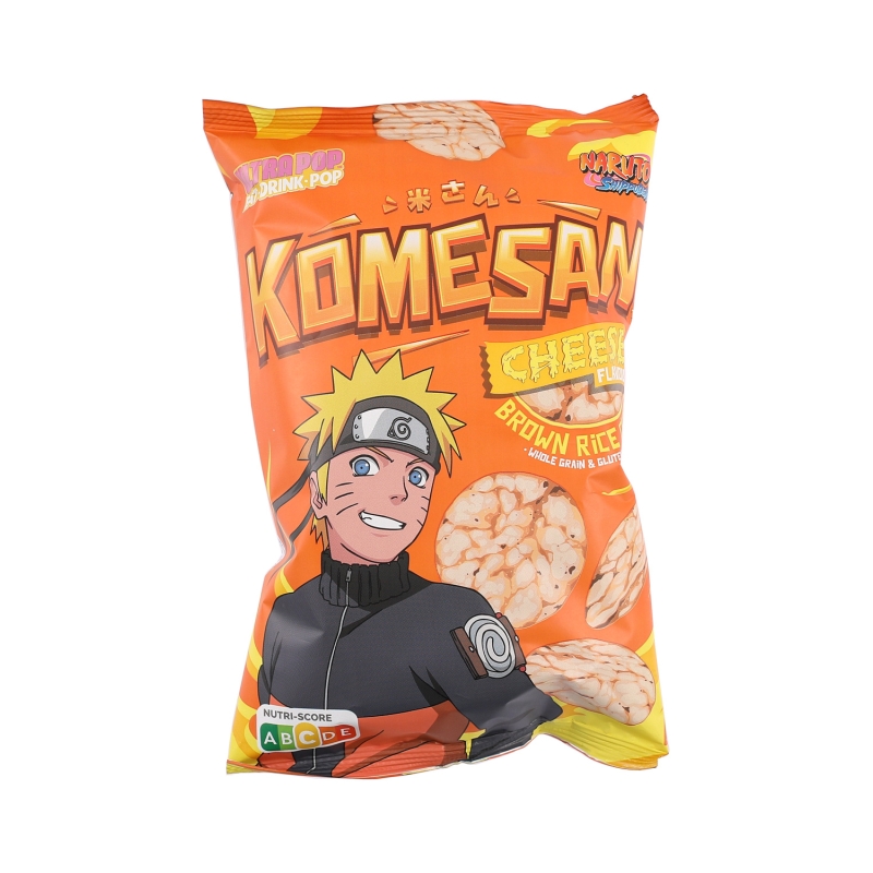 CHIPS DE ARROZ SABOR QUESO "ONE PIECE" KOMESAN 60G