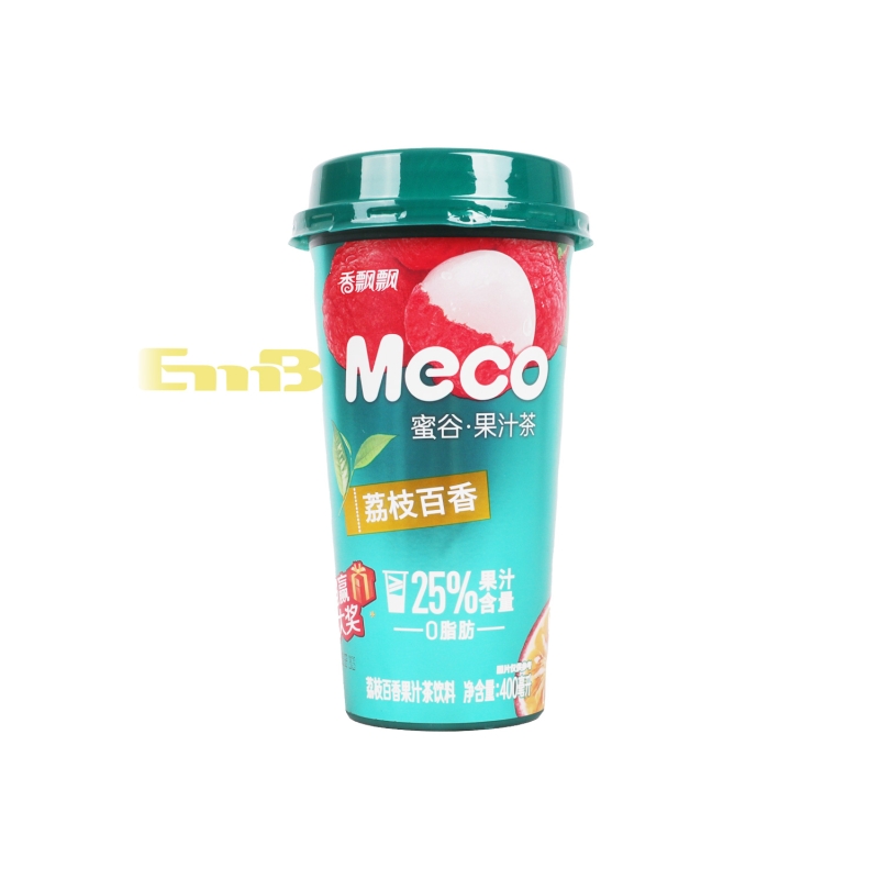 香飘飘MECO果汁茶荔枝百香味 15/400ML