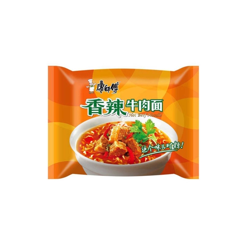 康师傅香辣牛肉面*袋 24/100g