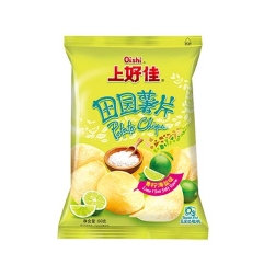 PATATAS SABOR LIMA OISHI 20/50G