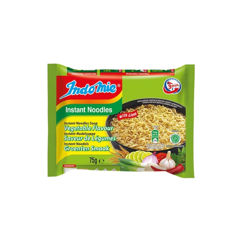 *INDOMIE INSTANTANEO VEGETAL 40/75G 蔬菜青柠檬味 40/75