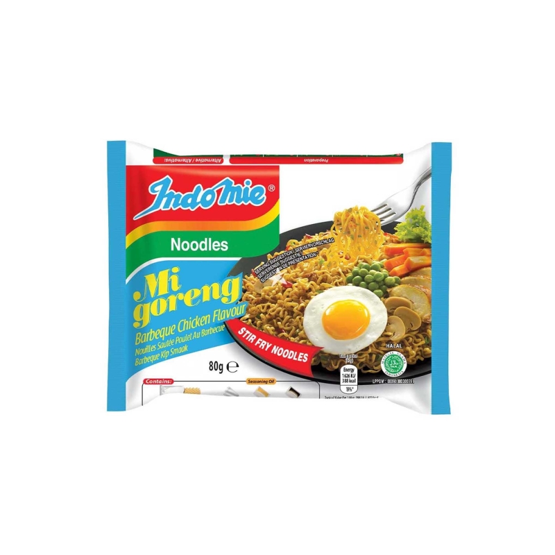 Tallarines sabor Pollo BBQ INDOMIE 40/82g