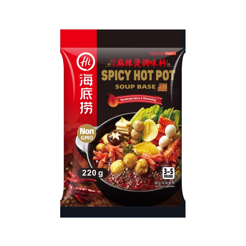 COND. PIC. PARA HOT-POT HDL 海底捞清油麻辣烫火锅底料 34/220G