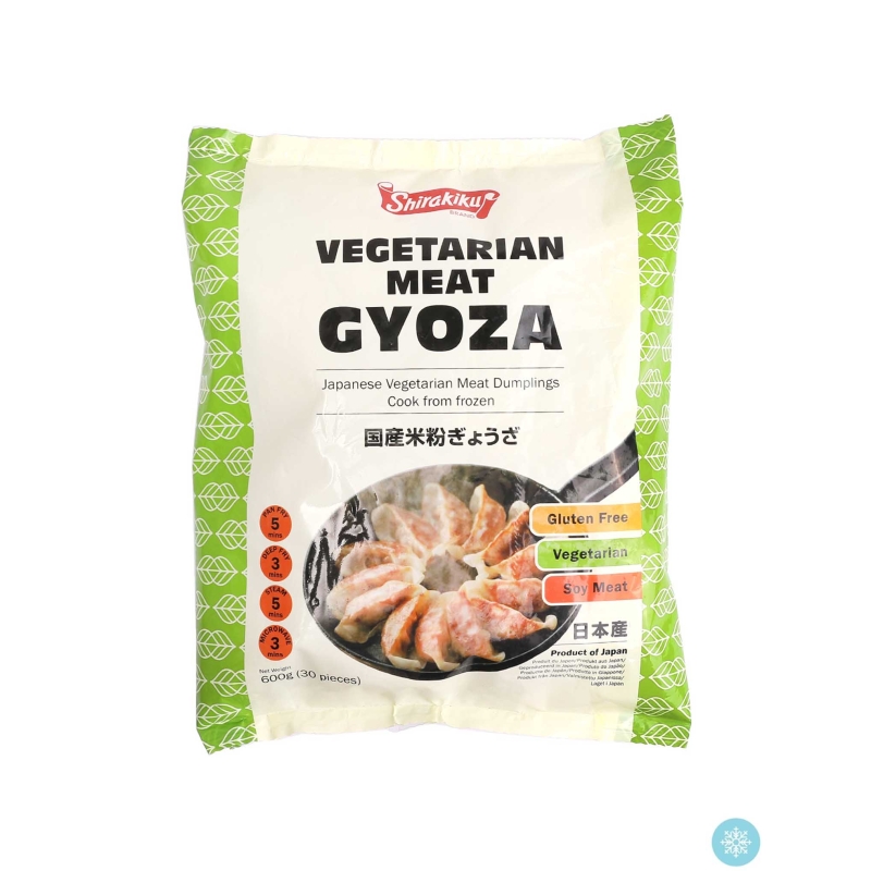 GYOZA VEGETARIANA SIN GLUTEN SHIRAKIKU 10/600G