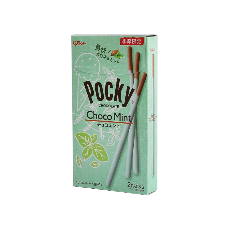 POCKY CHOCOLATE Y MENTA GLICO 65.4G