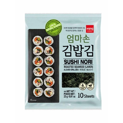 ALGA NORI PARA SUSHI WANG KOREA 10HOJAS 23G