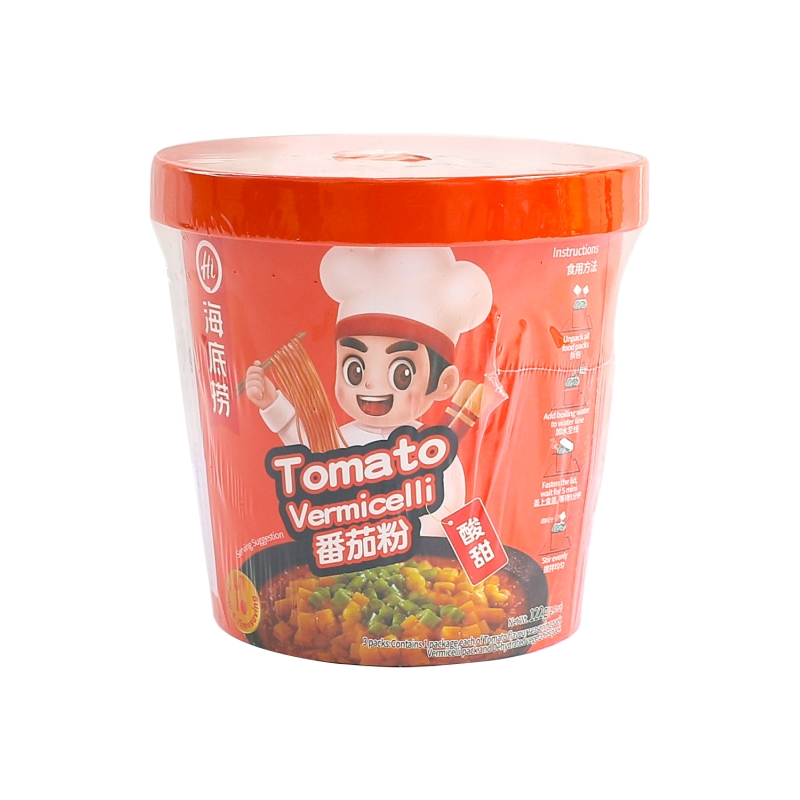 FIDEOS INS. SABOR TOMATE HI 12/122G