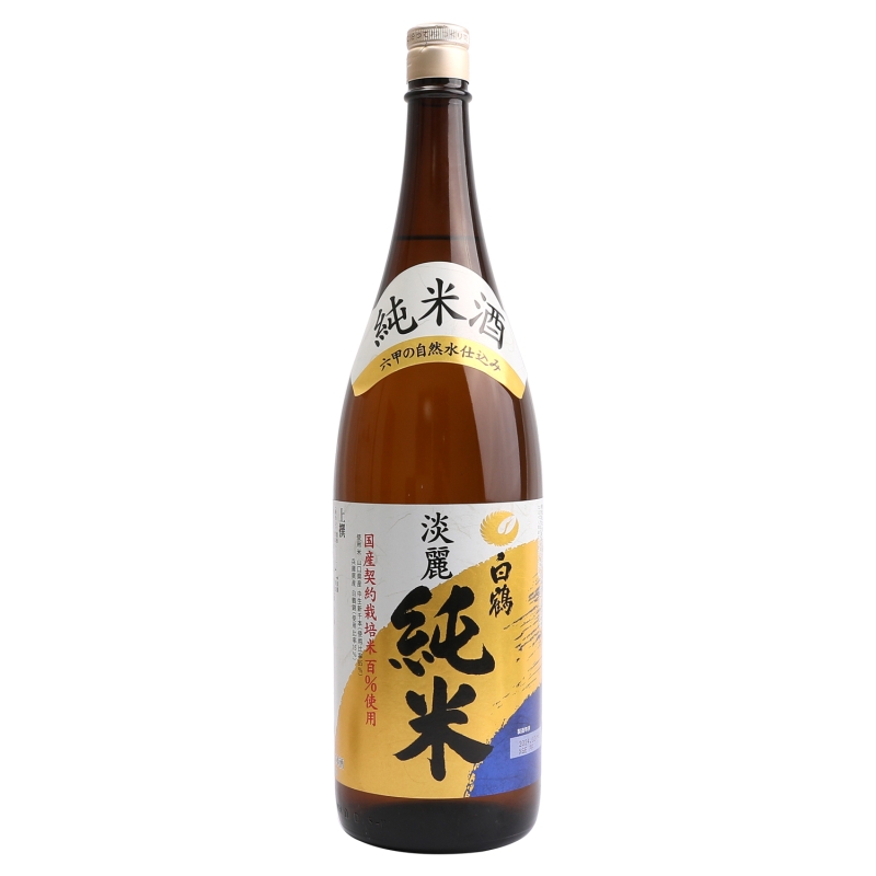 SAKE HAKUTSURU 13-14％VOL 1.8L