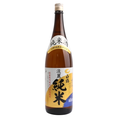 SAKE HAKUTSURU 13-14％VOL 1.8L