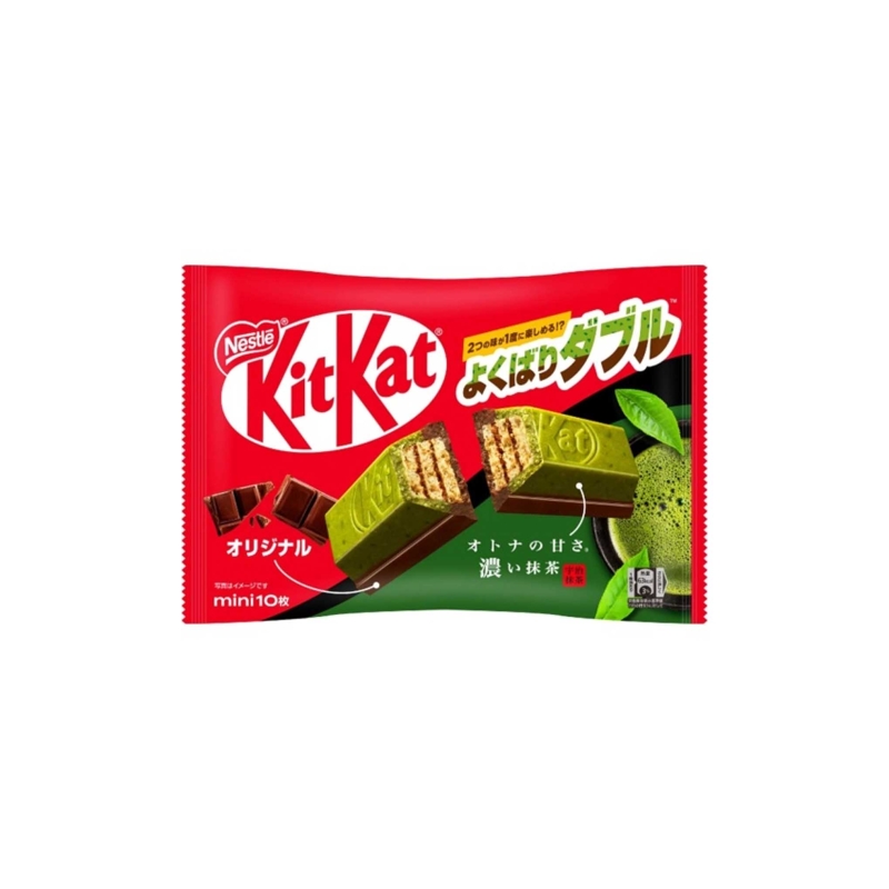 日本全麦浓抹茶原味威化饼干 (2箱*12U)24/116G KITKAT