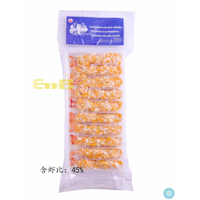 Langostino Panko crujiente GIZI 250g