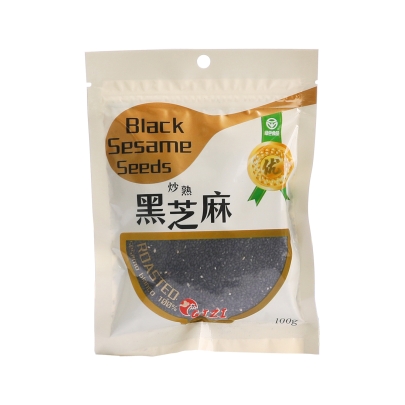 SESAMO NEGRO TOSTADO GIZI 烘焙炒熟黑芝麻*袋 40/100G