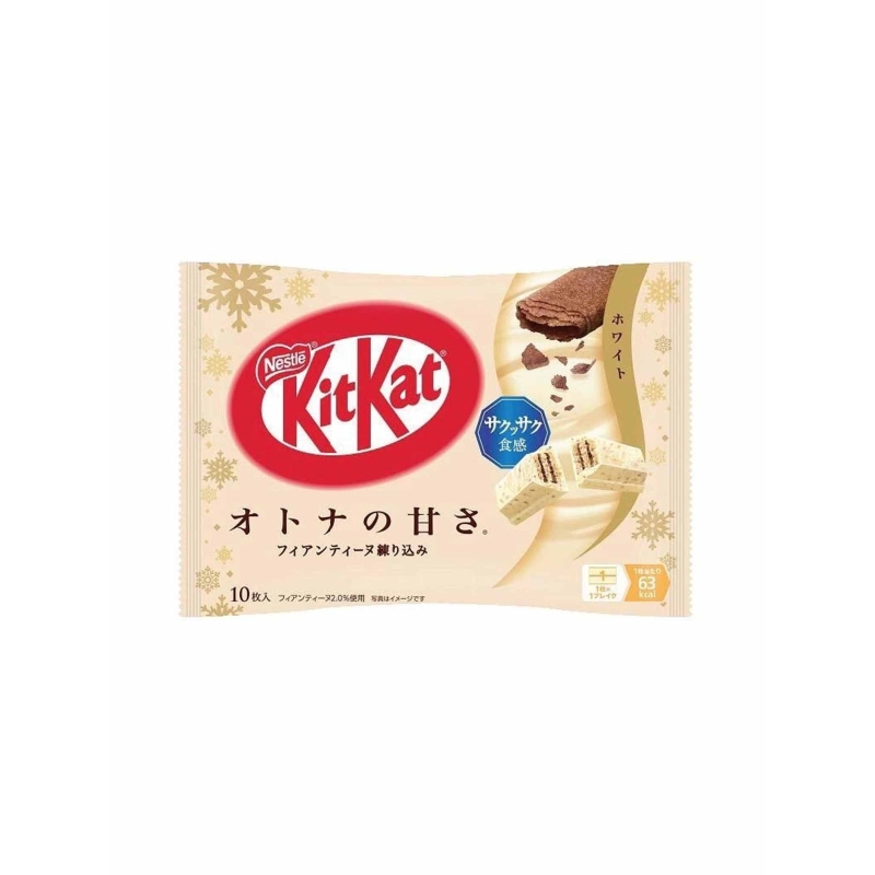 日本白巧克力威化饼干(2箱*12U)24/127.6G KITKAT