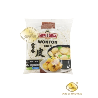 Pasta para Wonton HAPPY BELLY 300g