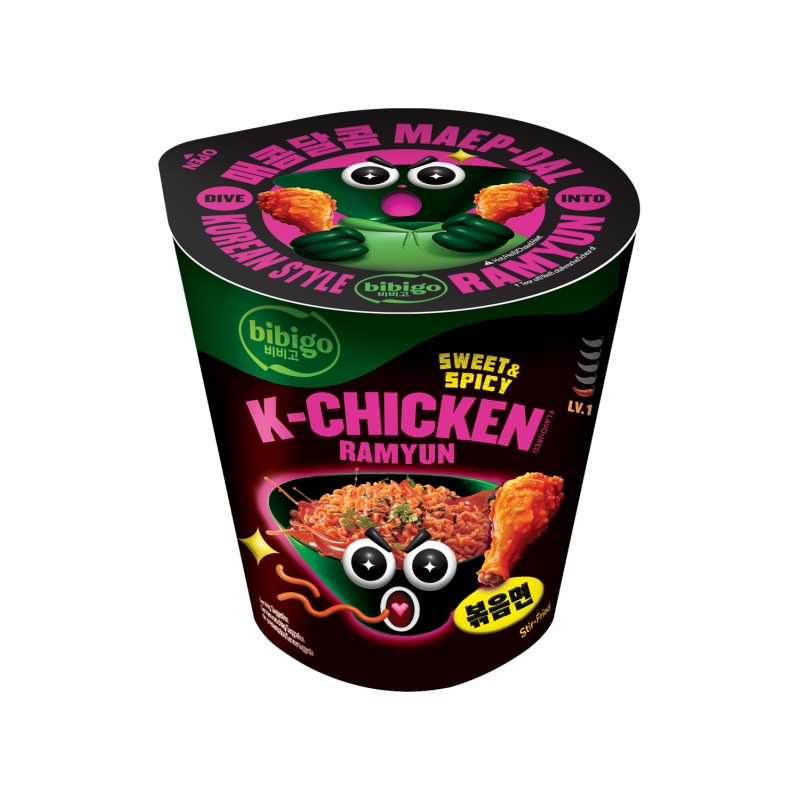 RAMEN SABOR POLLO PICADULCE BIBIGO 8/97.5G