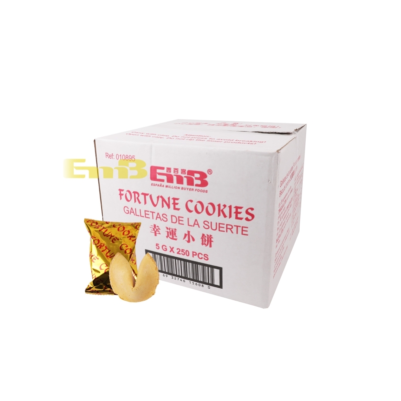 Galletas De La Suerte Emb 25 kg 250Pcs