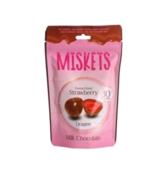 Fresa Liofilizada De Choco Con Leche Miskets 80 g