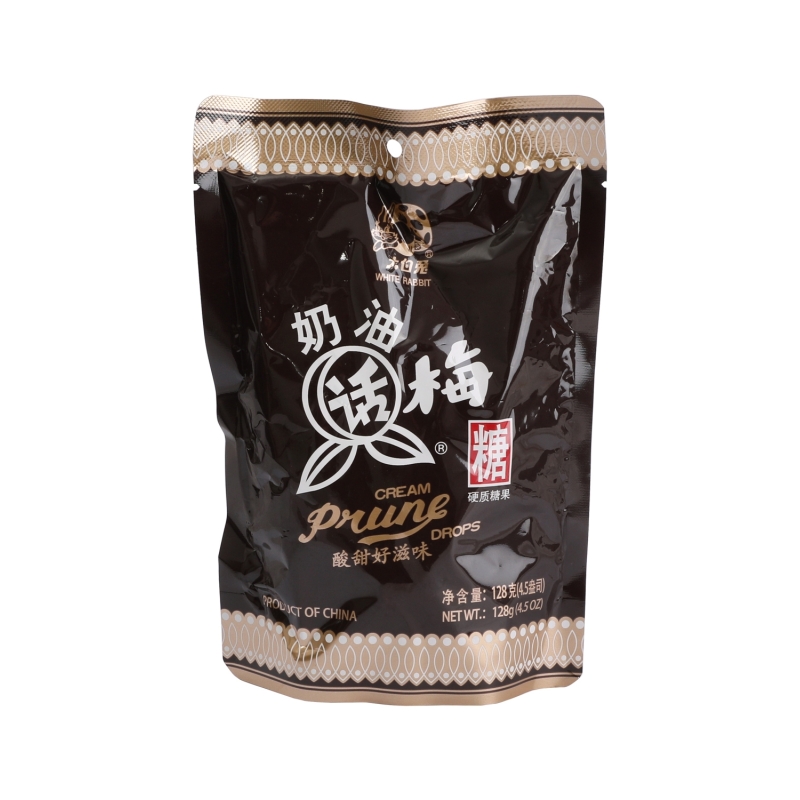 Caramelo Leche Y Ciruela White Rabbit 128 g