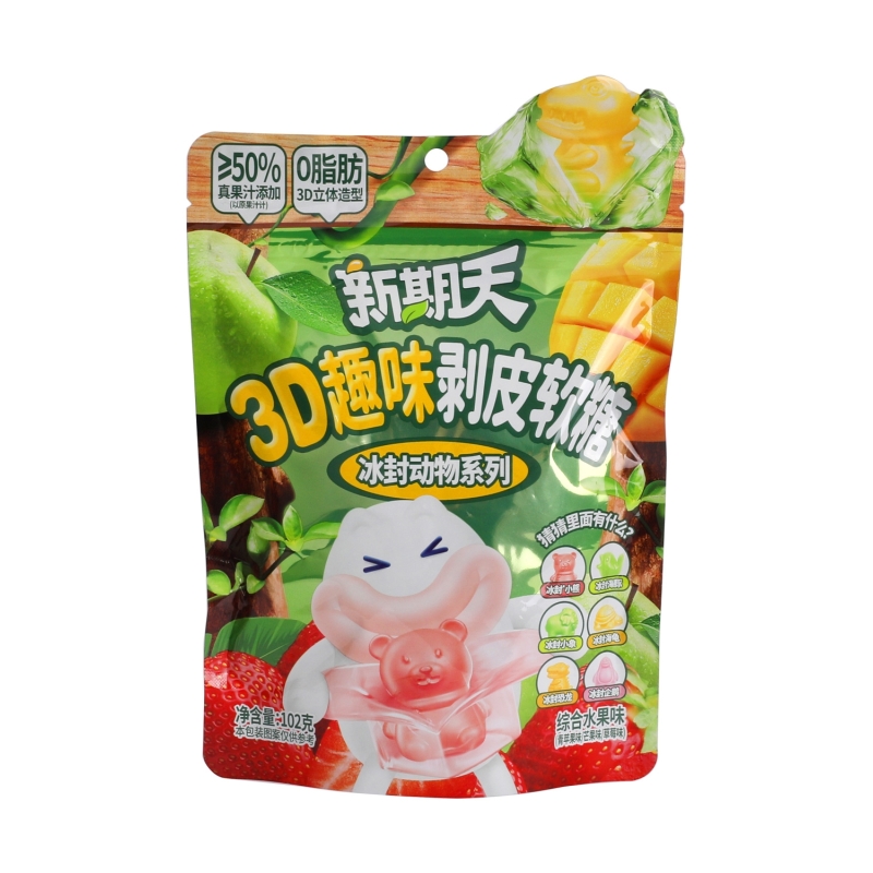 Gominola Con Sabores Mixtos Xqt 3D 102 g