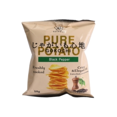 Patata Frita Sabor Pimienta Negra Koikeya 50 g