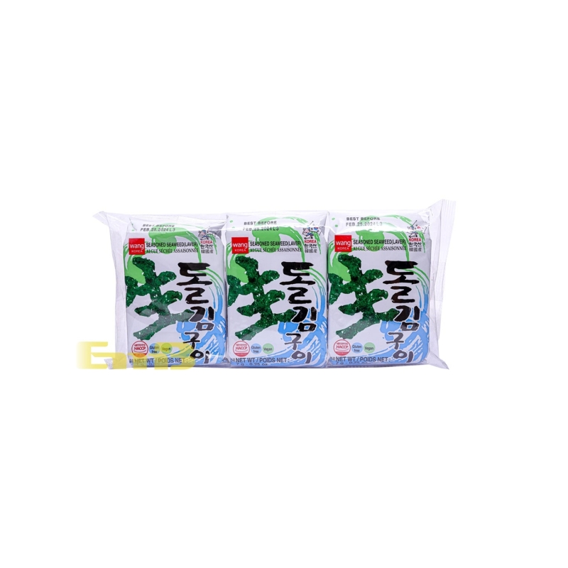 Snack De Alga Wang 3Pcs Wang 21 g