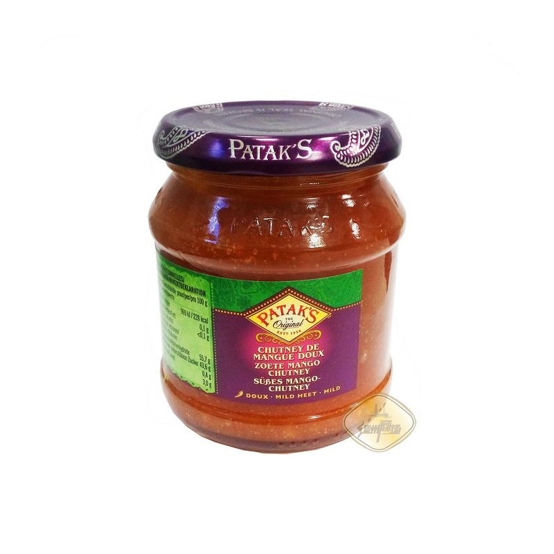 Chutney De Mango Dulce Pataks 340 g