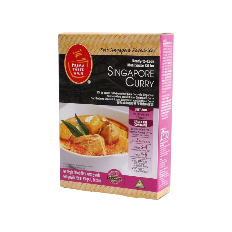 Pasta De Curry Singapur Prima Taste 300 g