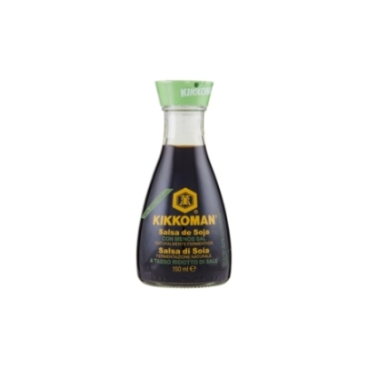 Salsa De Soja Baja En Sal Kikkoman 150 ml