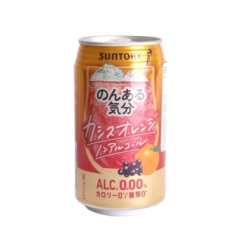 Bebida Sabor Naranja Sin Alcohol Suntory 350 ml