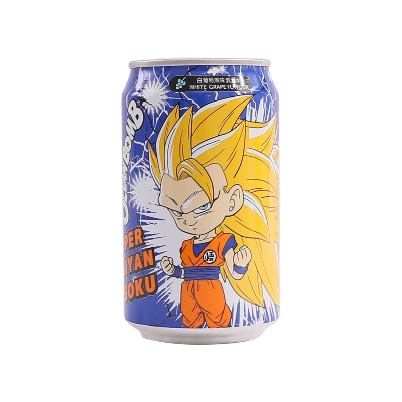 Refresco De Soda Uva Blanco Dragonball 330 ml