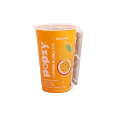 Bubble Tea Sabor Mango Y Maracuya Popzy 335 ml