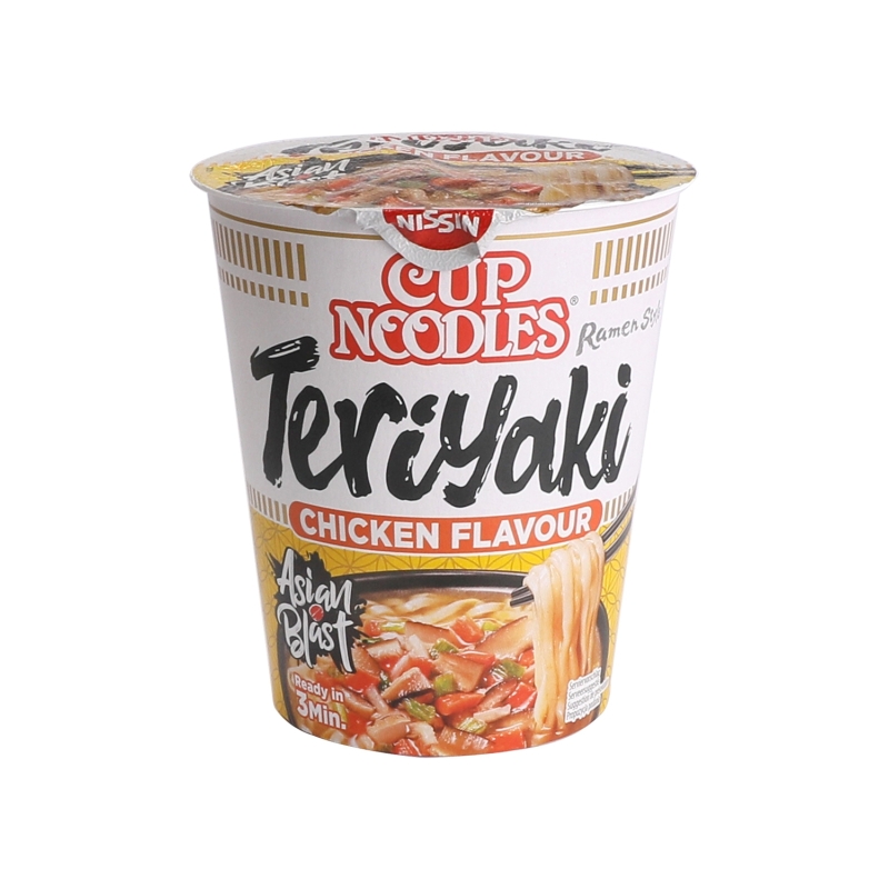 Ramen Instantáneo Teryaki Y Pollo Nissin 67 g