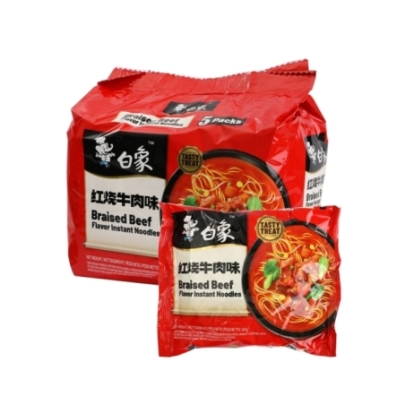 Ramen Instantáneo Ternera Tasty Treat Baixiang 107 g