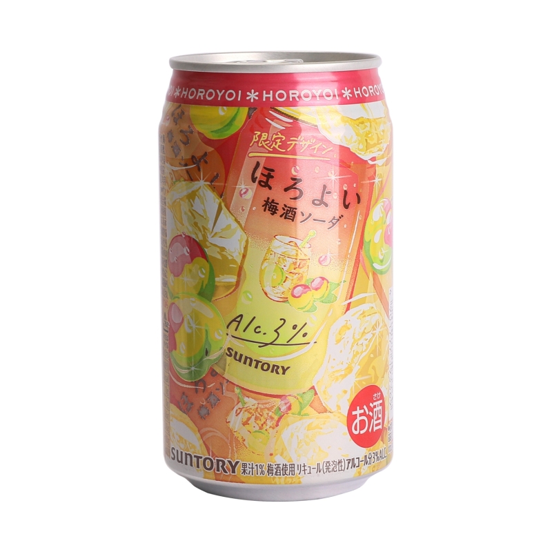 Coctel De Ciruela Con Soda Horoyoi 350 ml