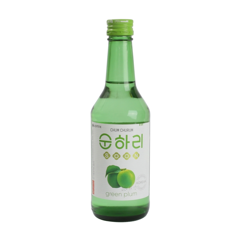 Soju Ciruela Verde Lotte 350 ml