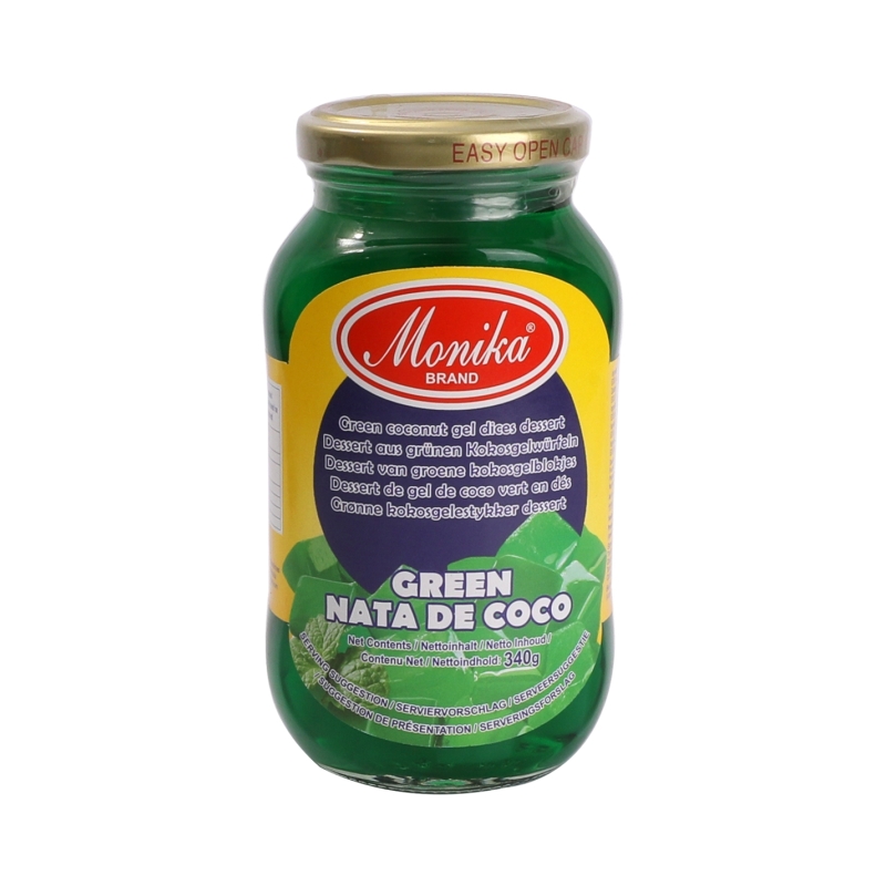 Coco Verde Cortado En Cubitos Monika Nata De Coco 340 g