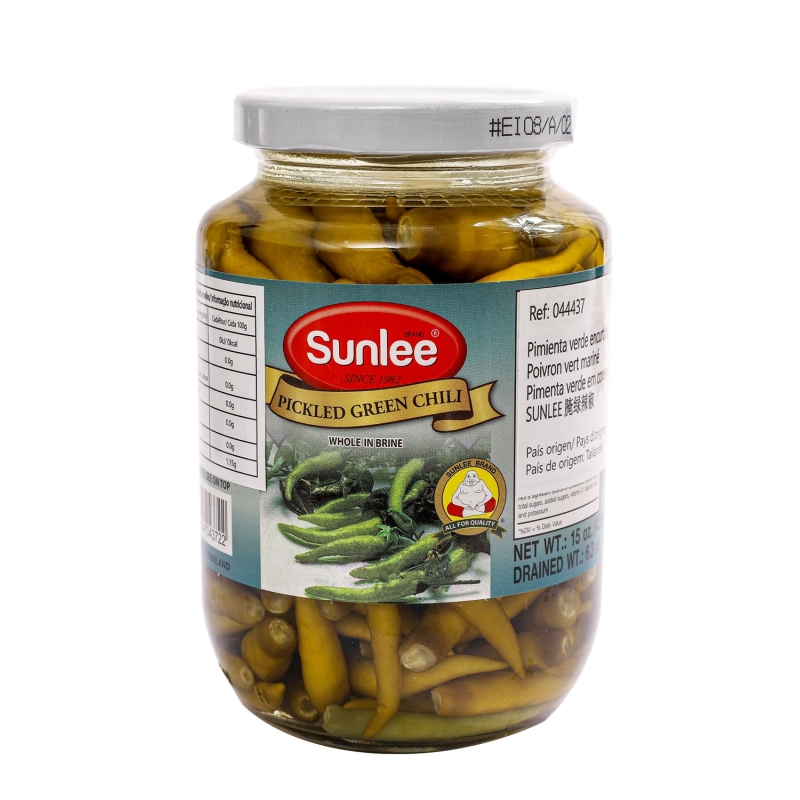 Pimienta Verde Encurtida Sunlee 454 g