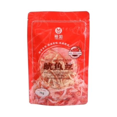 Calamares Laminados Secos Picante Yuru 75 g