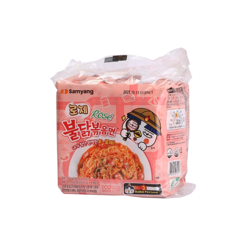 Ramen Hot Con Crema Rosa Samyang 140 g