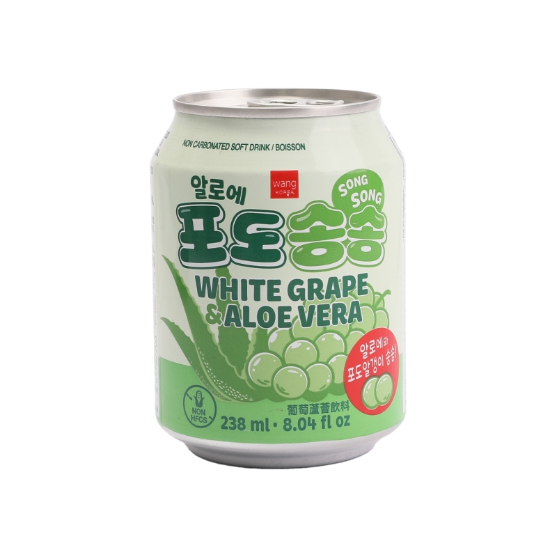 Refresco Sabor Uva Y Aloe Vera Wang Wang 238 ml