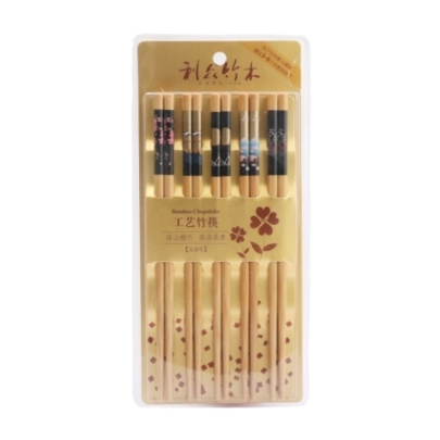 Palillos De Bambu Lz Set 10 Pares