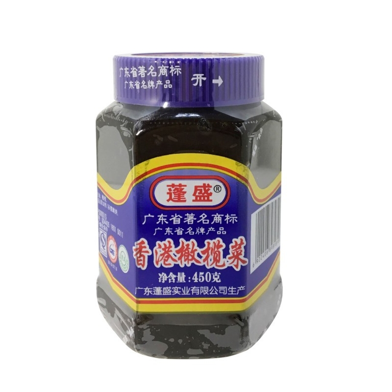 蓬盛牌香港橄榄菜 24/450g
