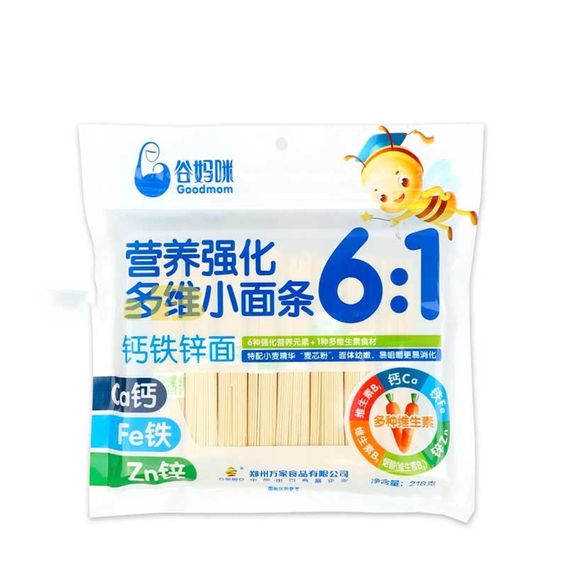 TALLARINES INS. GMM 12/218G 谷妈咪营养强化多维小面条挂面 12/218G TALLARINES INS. GMM 12/218G 谷妈咪营养强化多维小面条挂面 12/218G
