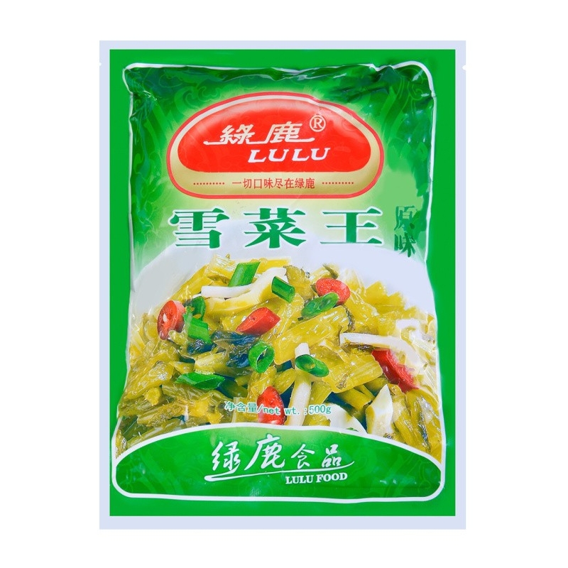 绿鹿原味雪菜王 30/500g