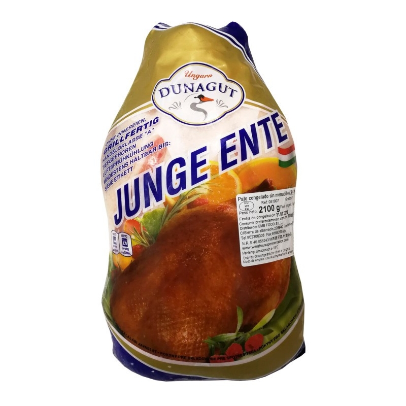 Pato congelado DUNAGUT 6/2100g