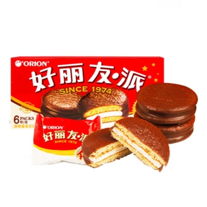 Pastel sabor Choco Pie ORION 204g