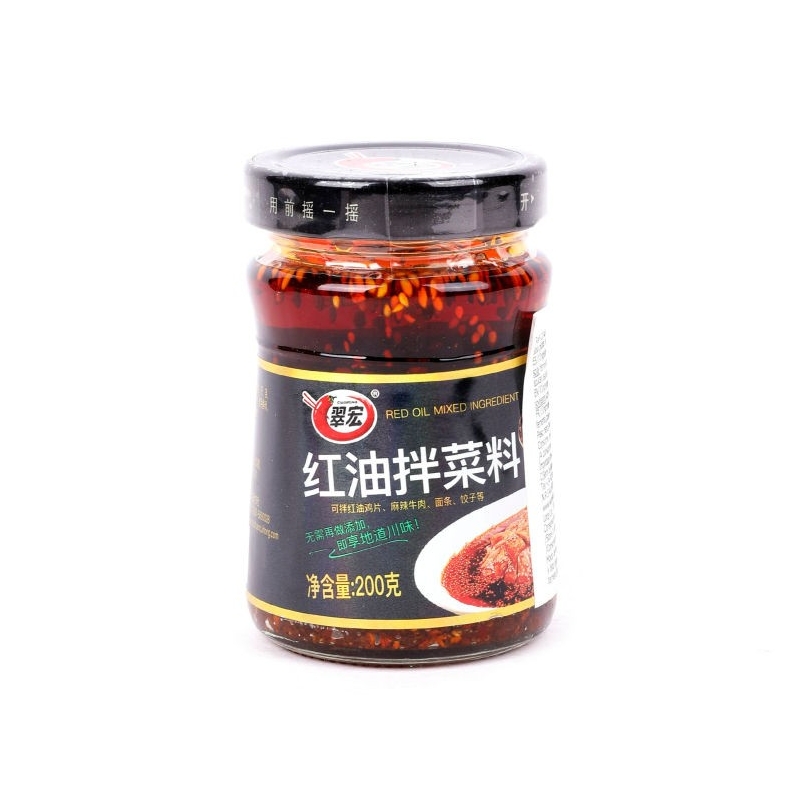 翠宏红油拌菜料 12/200G