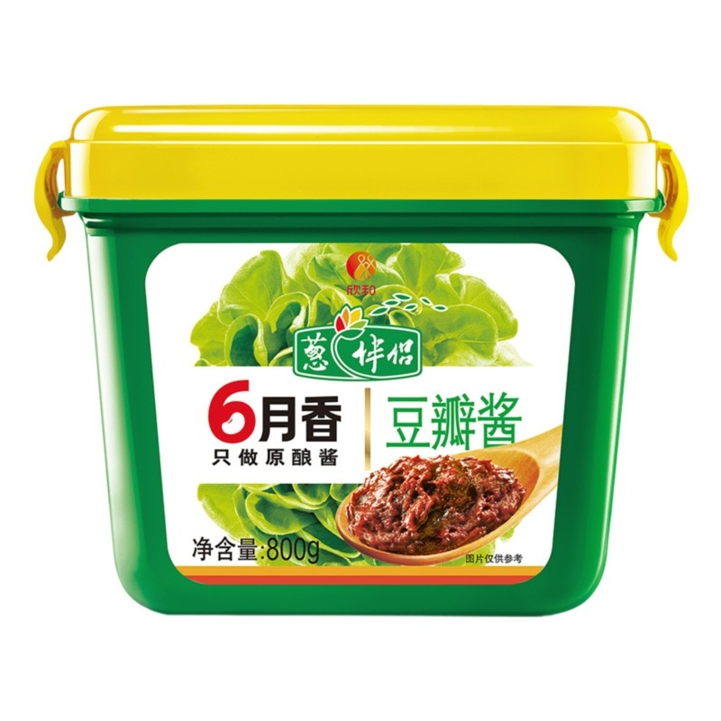 欣和葱伴侣6月香豆瓣酱 800G