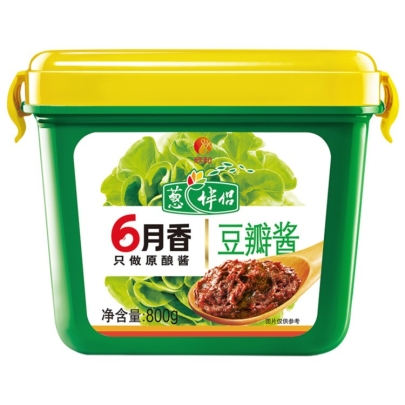 欣和葱伴侣6月香豆瓣酱 800G