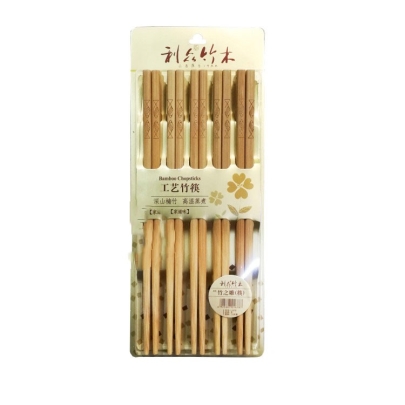 Palillos Bambu L1678 10pares